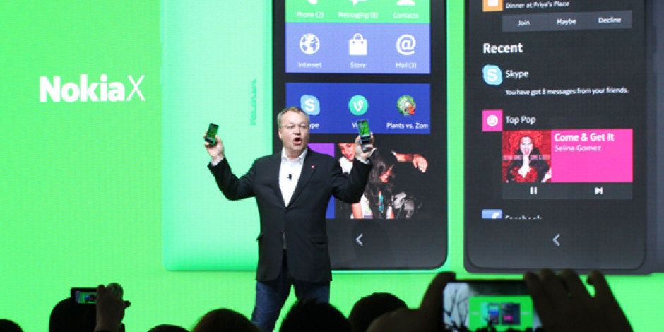 Android ve Windows Phone Melezi “Nokia X” Görücüye Çıktı [MWC 2014]
