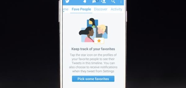 Twitter’dan Favori Kullanıcılara Ayrılan Yeni Akış Sayfası: Fave People