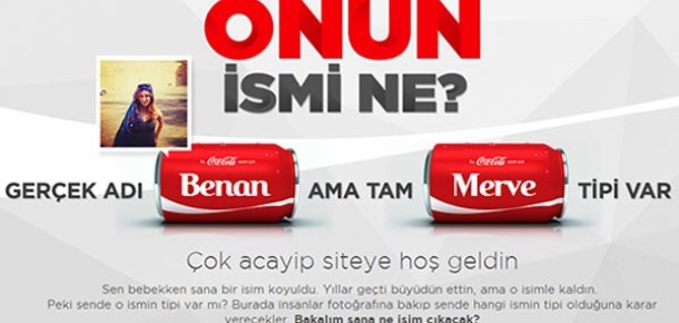 Coca-Cola’dan Fotoğraftan İsim Tahmin Etme Oyunu: Onun İsmi Ne?