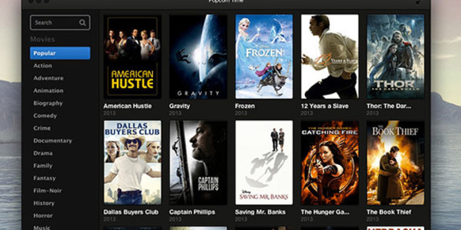 Popcorn Time: Netflix Tadında Torrent Uygulaması