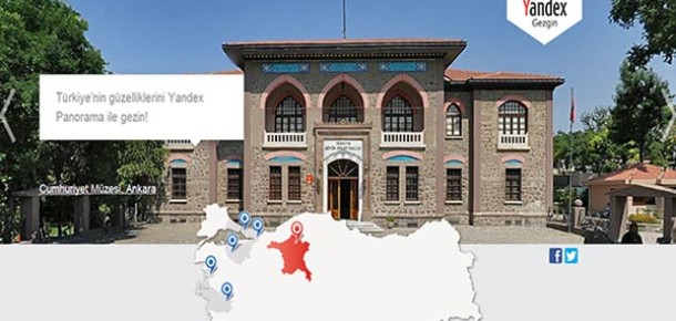 Yandex Gezgin Türkiye’nin Önemli Mekanlarını 360 Derece Görüntülüyor