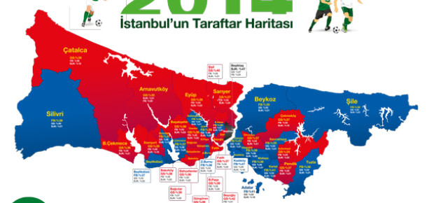 Bilyoner’den Galatasaray – Fenerbahçe Rekabetinin İstanbul Haritası