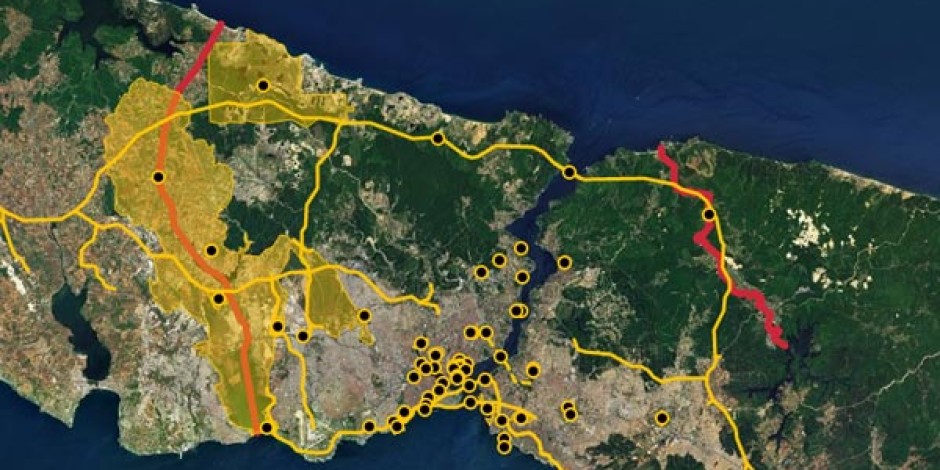 İstanbul’un Dev Projeleri İnteraktif Haritada: Megaİstanbul