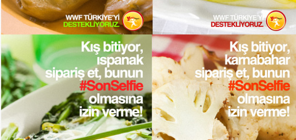 Yemeksepeti’nden WWF Türkiye’nin #SonSelfie Kampanyasına Esprili Destek