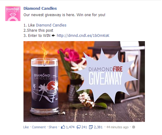 diamond-candles