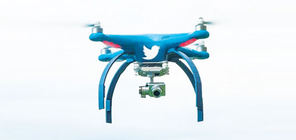 Twitter, drone’larla özçekimi yeniden tanımlıyor