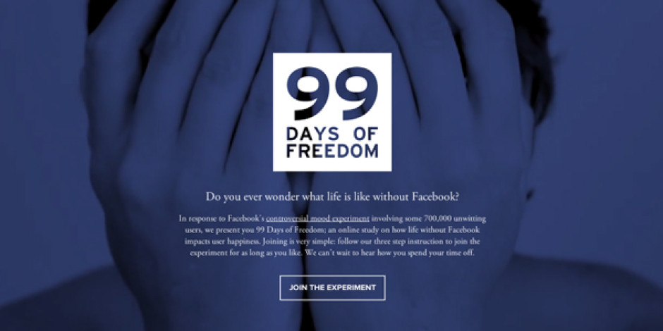 99 gün boyunca Facebook’suz yaşayabilir misiniz?: 99 Days of Freedom