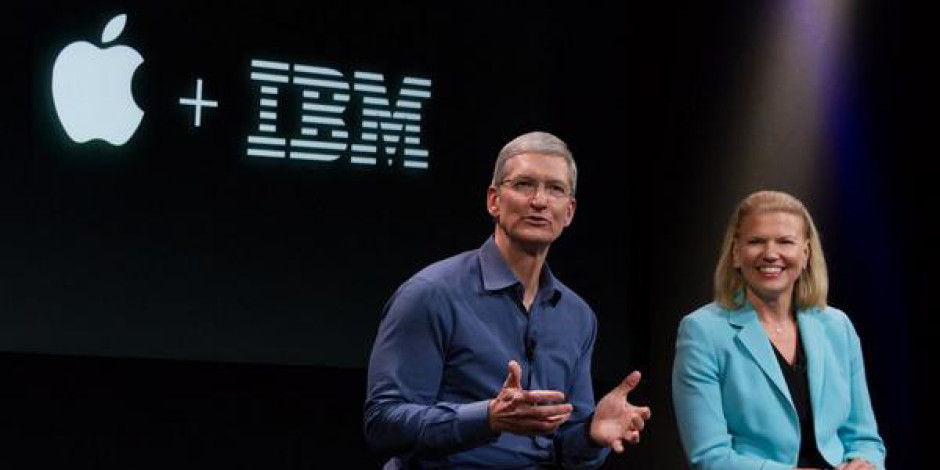 Apple ve IBM, kurumsal pazarda hakimiyet için güçlerini birleştiriyor