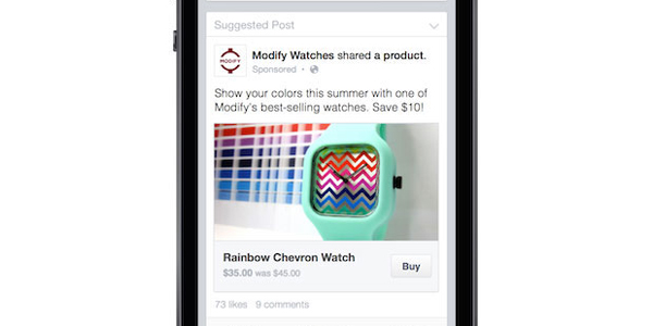 Facebook paylaşım içinde alışveriş özelliğini test ediyor