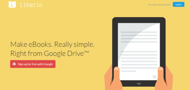 Google Drive bazlı kolay e-kitap oluşturma ve yayınlama platformu: Liberio