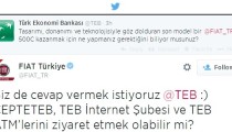 TEB ve FIAT Türkiye Twitter’da birbirleriyle konuşursa