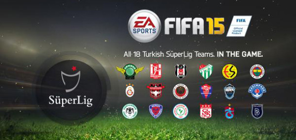 Eylül’de yayınlanacak FIFA 15’te Türkiye Süper Ligi de yer alacak