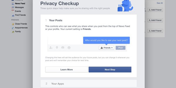 Facebook sonunda online mahremiyet kontrolü için özel bir araç geliştirdi