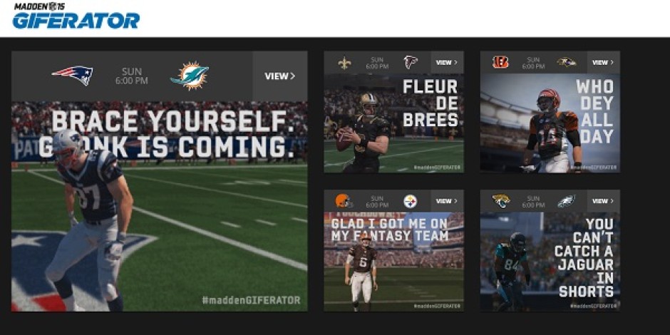 Google, EA Sports’la GIF dünyasına adım atıyor: Madden GIFERATOR