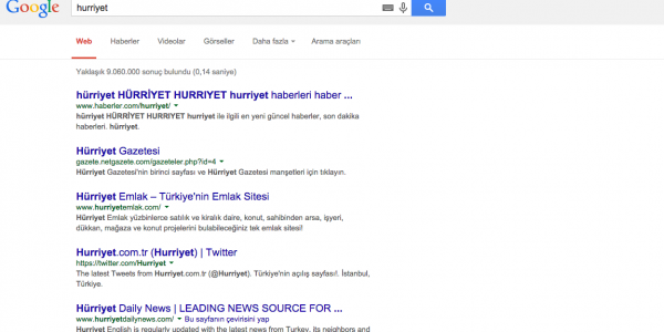 hurriyet-google-ban