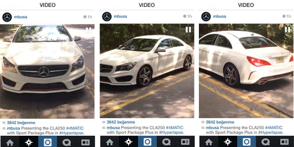 Instagram’ın yeni uygulaması Hyperlapse’i kullanan 6 marka