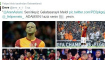 Galatasaraylı futbolcu Melo, Twitter’daki RT’si yüzünden PFDK’ya sevk edildi
