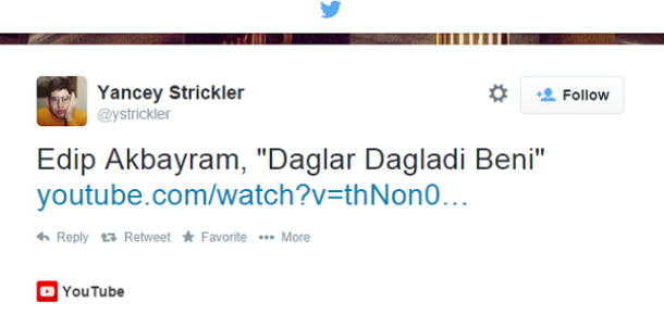 Kickstarter CEO’sundan Edip Akbayram’lı tweet