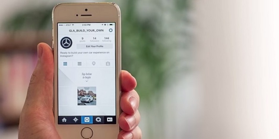 Mercedes’ten aracın Instagram üzerinden kişiselleştirilmesine olanak tanıyan kampanya