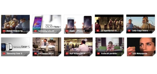 YouTube Türkiye’de Eylül ayının en popüler 10 reklamı