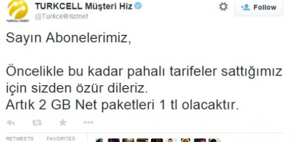 Turkcell Müşteri Hizmetleri’nin Twitter hesabı hacklendi [güncellendi]