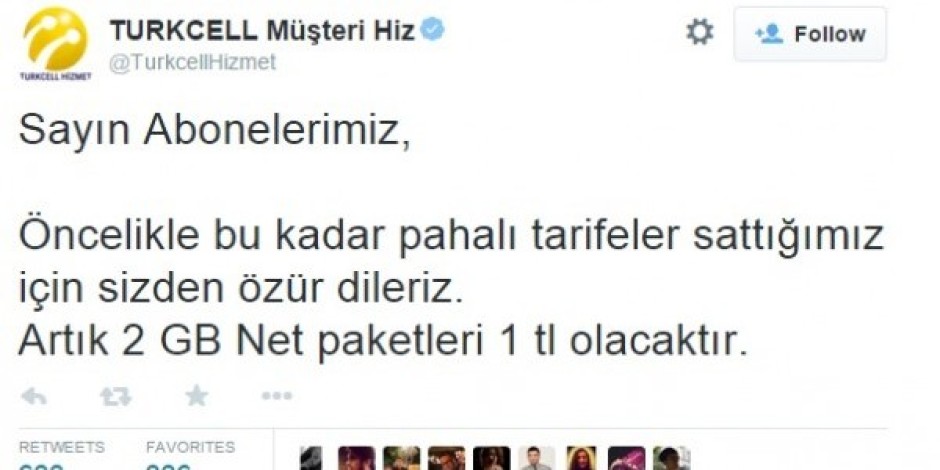 Turkcell Müşteri Hizmetleri’nin Twitter hesabı hacklendi [güncellendi]