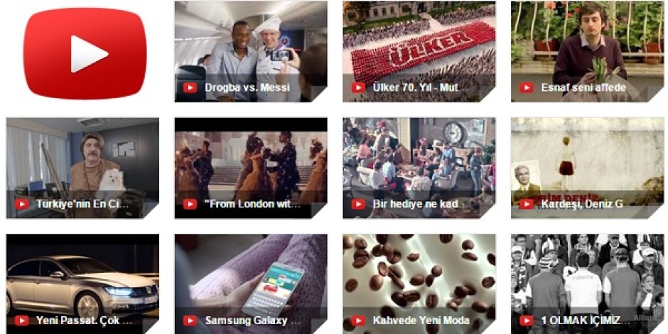 YouTube Türkiye’de Kasım ayının en popüler 11 reklamı