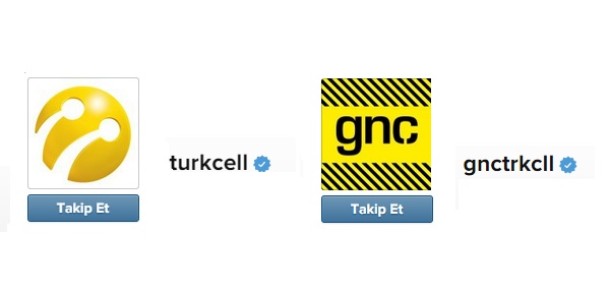 Instagram’ın doğrulanmış hesap simgesini ülkemizden Turkcell ve gnctrkcll aldı