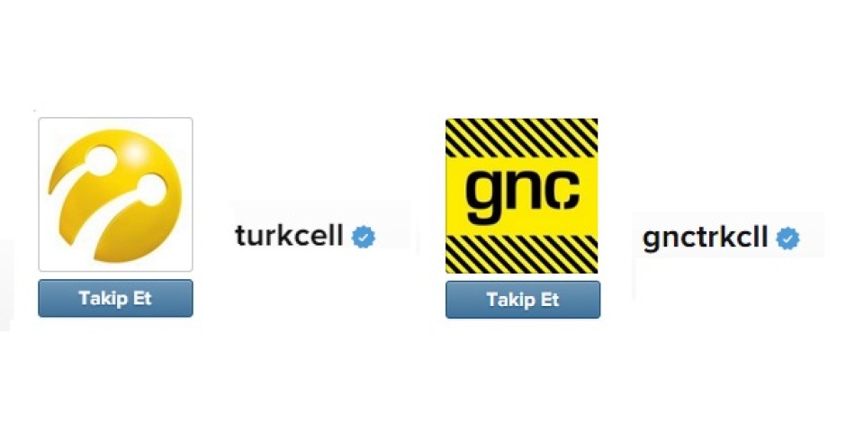 Instagram’ın doğrulanmış hesap simgesini ülkemizden Turkcell ve gnctrkcll aldı