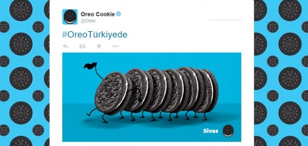 8 tweet’le Oreo’nun Türkiye’ye adımı