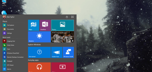 Windows 10’da bizi bekleyen 7 güzellik