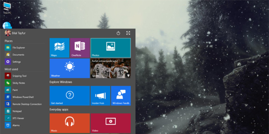 Windows 10’da bizi bekleyen 7 güzellik