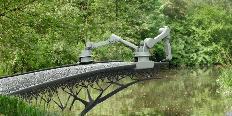 Hollanda’da 3B yazıcı ile köprü yapılması planlanıyor