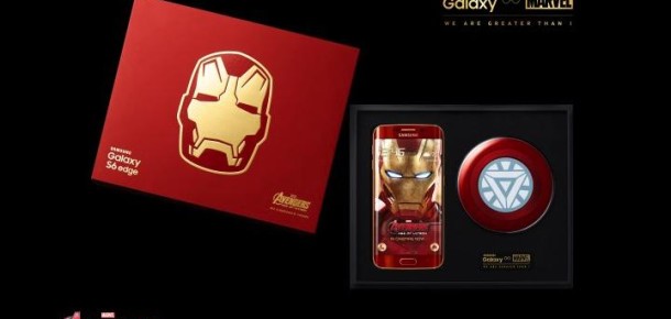 Samsung Galaxy S6 Edge Iron Man özel tasarımı rekor fiyata satılıyor