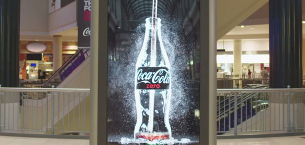 Coca Cola Zero’dan dikkat çeken 360 derece iletişim kampanyası: İçilebilir reklam