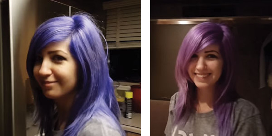 Sosyal medyanın yeni ikilemi renk değiştiren saç: Mavi, Mor veya Pembe