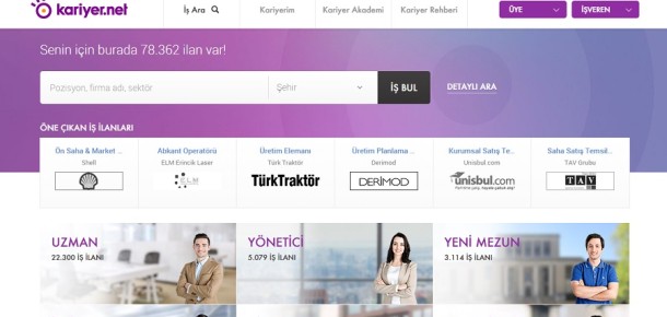 Kariyer.net tasarımını yeniledi