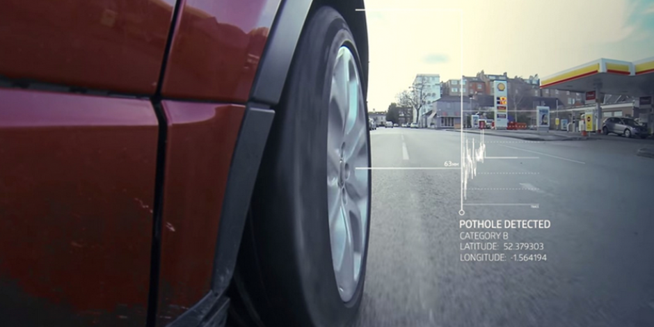 Range Rover yollardaki çukurları otomatik tespit edip raporlayacak