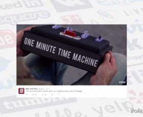 Bir dakika öncesine götüren zaman makinesi ile Sosyal Medya’da #olanbitenler