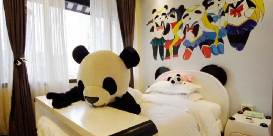 Panda temalı ilk otel Çin’de açıldı