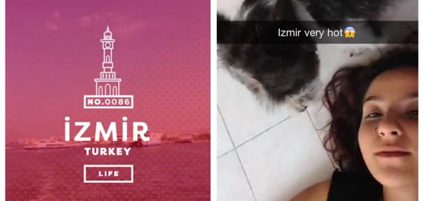 Snapchat’te İzmir rüzgarı