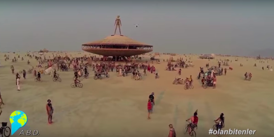 Burning Man Festivali ile sosyal medyada #olanbitenler