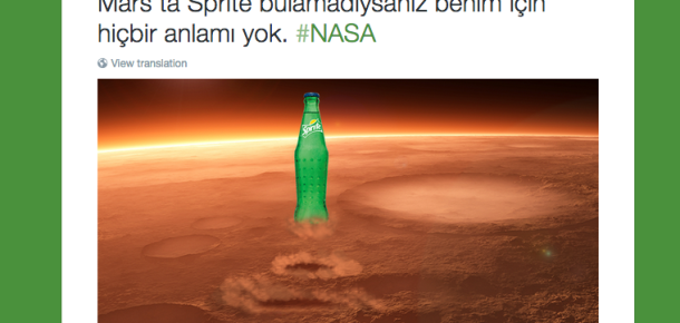 Mars’ta su bulunması üzerine markaların gerçek zamanlı iletişim çalışmaları