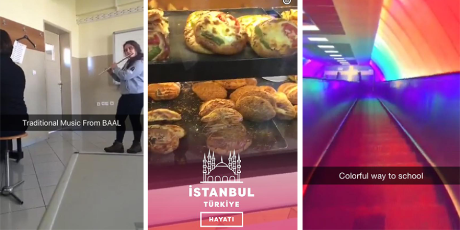 Snapchat, İstanbul’da canlı yayında