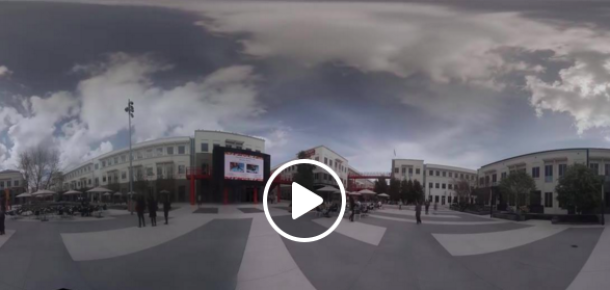 Mark Zuckerberg, Facebook kampüsünün 360 derece izlenebilen videosunu paylaştı