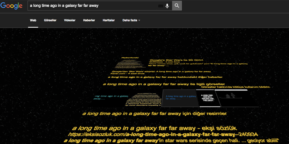 Google’dan Star Wars hayranlarına saklı sürpriz