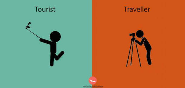 Turist ve gezgin arasındaki farkı gösteren 6 görsel