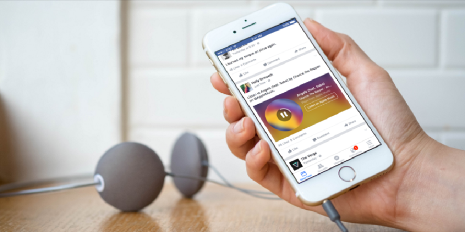 Facebook artık Spotify ve Apple Music parçalarını haber kaynağında oynatacak
