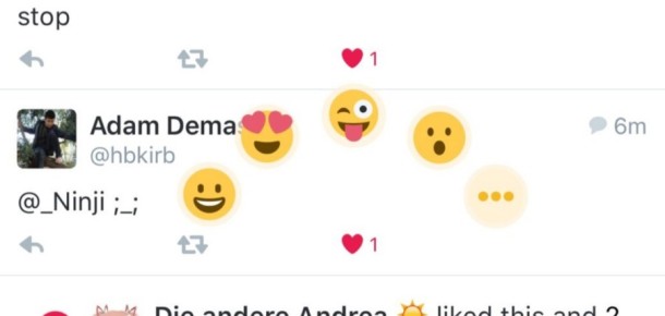 Twitter, kalplere ek olarak yeni emojileri test ediyor