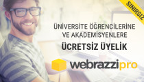 Webrazzi PRO artık üniversite öğrencilerine ve akademisyenlere ücretsiz